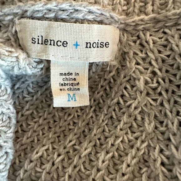 Silence & Noise Cropped Sweater with Neckline Cutout - Picture 5 of 6